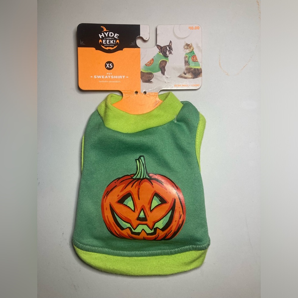 Hyde & EEK! Green Pumpkin Pet Costume